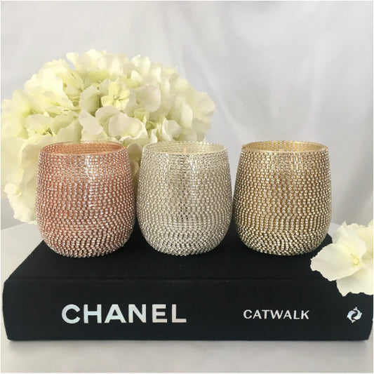 Bling Candle Chanel No 5 Rose Gold