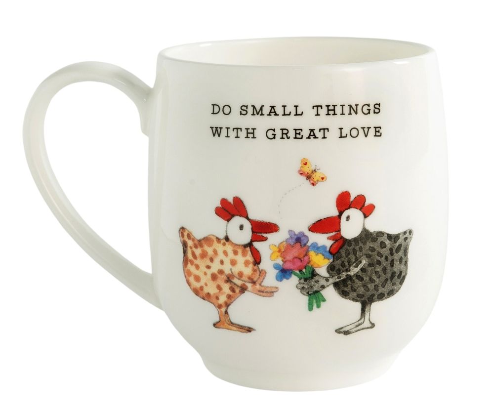 Twigseeds Fine Bone China Cup -  Love Design