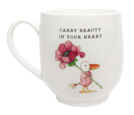 Twigseeds Fine Bone China Cup - Beauty Design