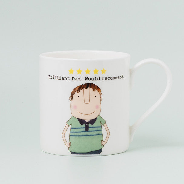 Boxed Bone China Mug – Five Star Dad