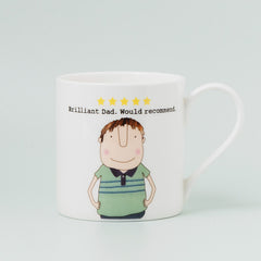 Boxed Bone China Mug – Five Star Dad