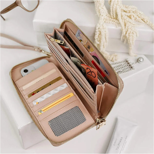 Louenhide Isla Lizard Wallet Musk