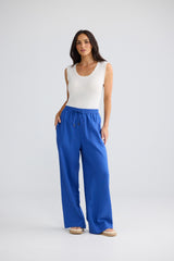 Jude Pant in Cobalt - standing full length view, Brave & True