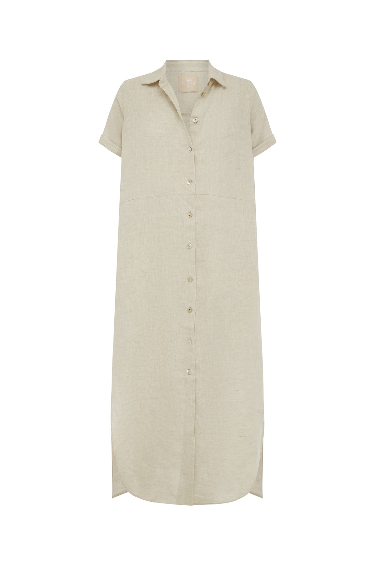 Scandi & Co Kia Shirtdress in Beige