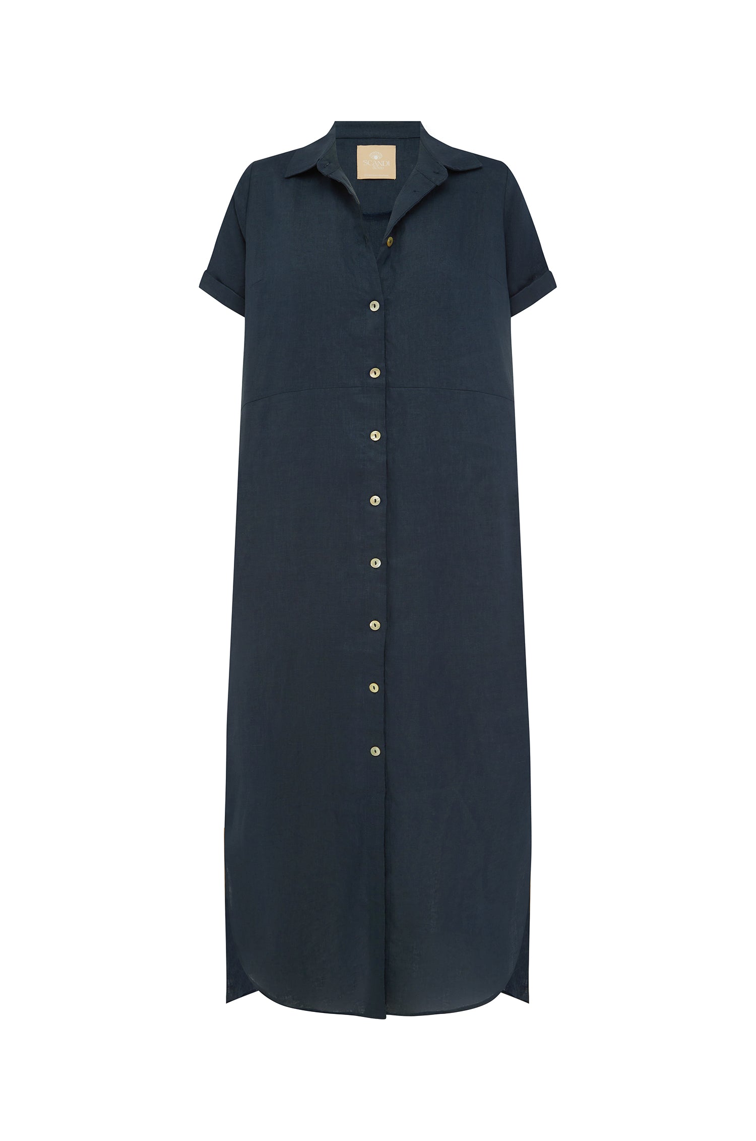 Scandi & Co Kia Shirtdress in Navy