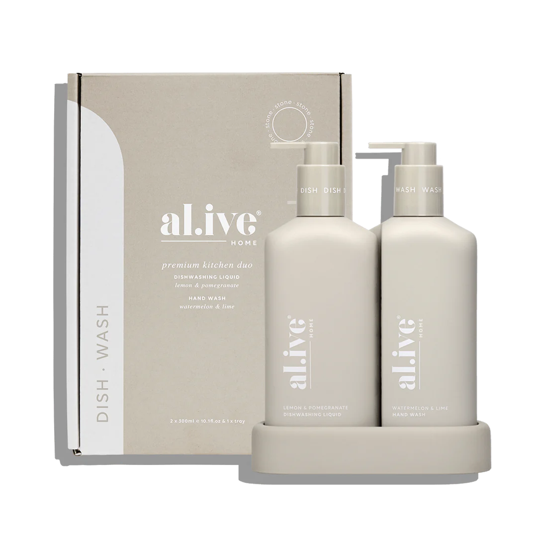 al.ive body Kitchen Duo – Lemon & pomegranate + watermelon & lime