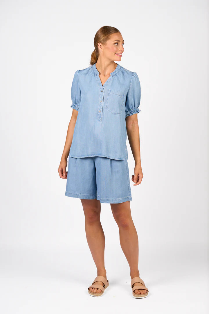Naomi Top – Light Blue