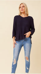 Lightweight Knit Sweater Top