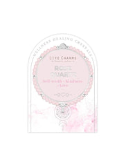 Life Charms Healing Stones - Rose Quartz Bracelet