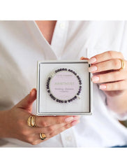 Life Charms Healing Stones -  Amethyst Bracelet