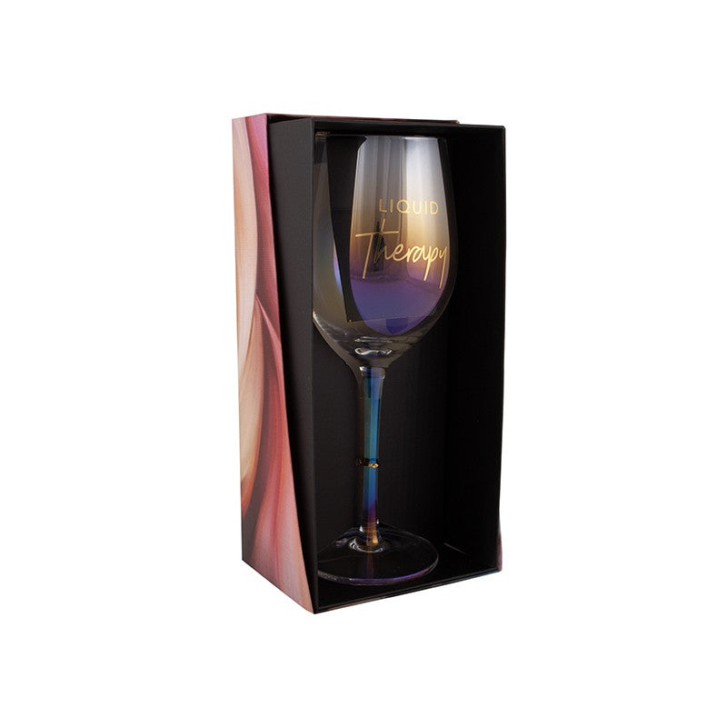 Lily & Mae Boxed Wine Glass Liquid Therapy