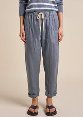 Little Lies Luxe Pants - Steel