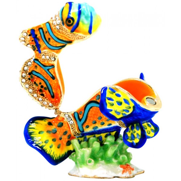 Mandarin Fish Trinket Box