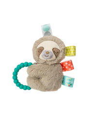 Mary Meyer® Taggies Baby Rattle & Silicone Teether Toy