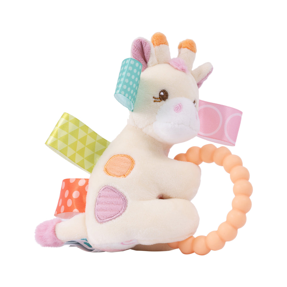 Mary Meyer® Taggies Sensory Plush Toy with Silicone Teether