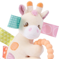 Mary Meyer® Taggies Sensory Plush Toy with Silicone Teether