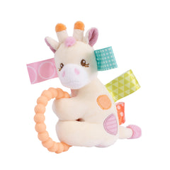 Mary Meyer® Taggies Sensory Plush Toy with Silicone Teether