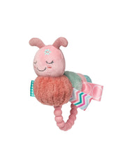 Mary Meyer® Taggies Soft Baby Rattle & Silicone Teether Toy