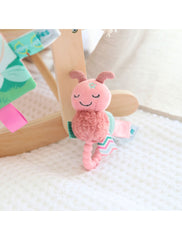Mary Meyer® Taggies Soft Baby Rattle & Silicone Teether Toy