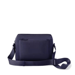 Neoprene Hazel Rectangle Shoulder Bag – Navy
