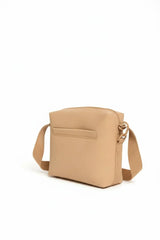 Neoprene Hazel Rectangle Shoulder Bag – Camel