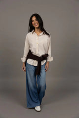 Humidity Lifestyle Nala Stripe Shirt -Sand