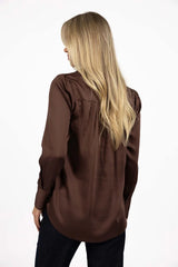 Humidity Lifestyle Poppy Shirt - Cocoa