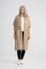 Phoenix Knit Cardigan – Oat Marle