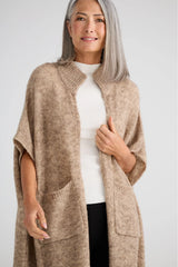 Phoenix Knit Cardigan – Oat Marle