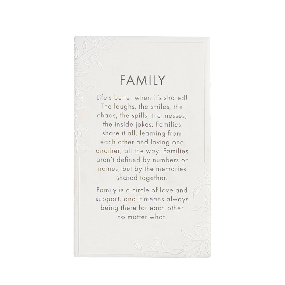 Precious Quotes Family Ceramic Keepsake