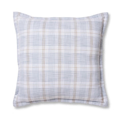 Reese Blue & Beige Woven Cushion 50cm - Pickup In Store Only