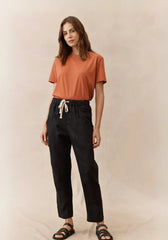 Little Lies Luxe Linen Pants – Black