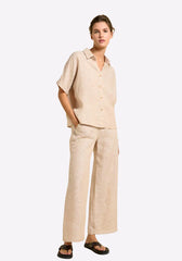 Little Lies Bondi Shirt - Taupe