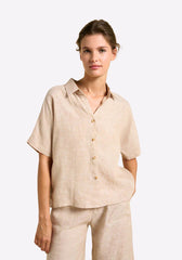Little Lies Bondi Shirt - Taupe