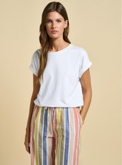 Little Lies Rhodes Tee – White