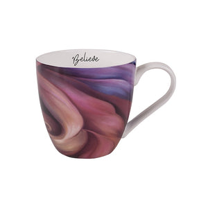 Lily & Mae Inspirational Mug Rose - Believe