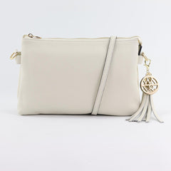 Ruby Crossbody Clutch Ivory