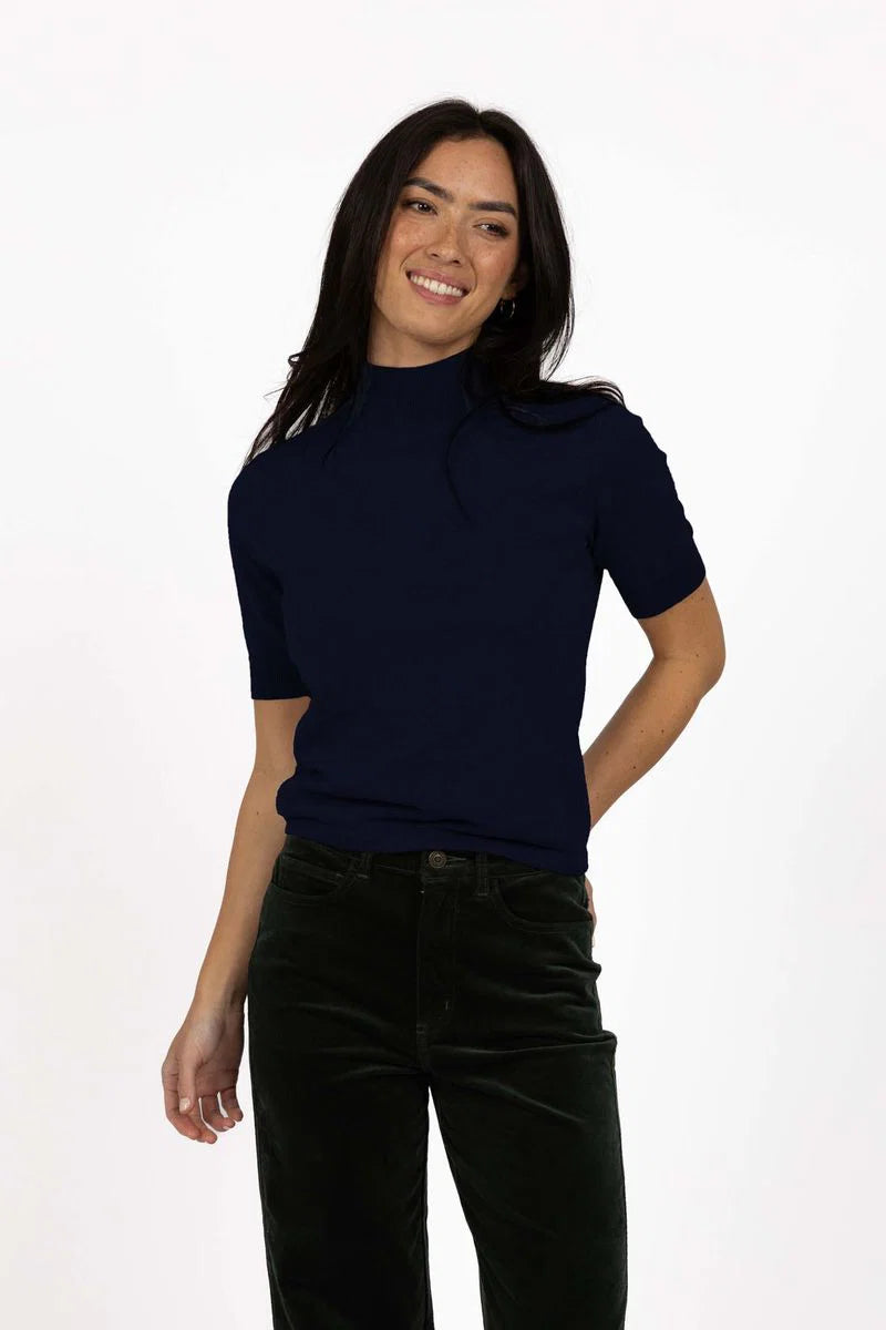 Humidity Vera Top - Indigo