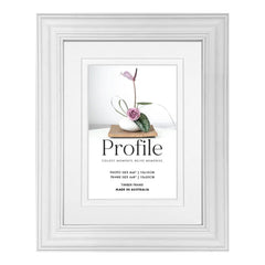 Deluxe Hawthorne White Timber Picture Frame