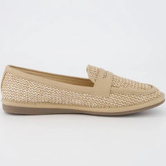 Wilde Solis Women’s Loafer – Cream & Beige