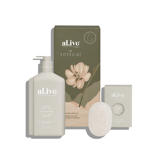 Sea Cotton & Coconut Shower Gift Set