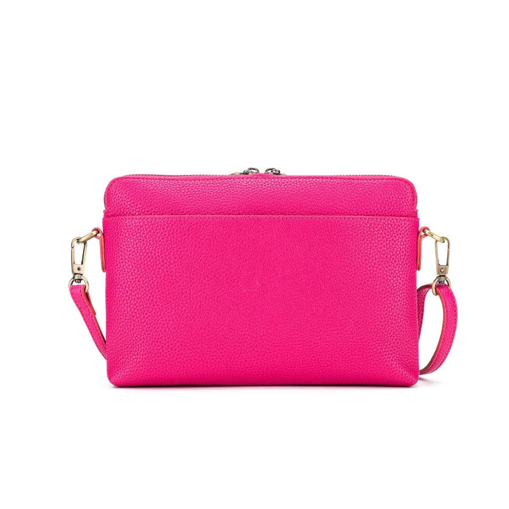 Black Caviar Kiara Crossbody Bag Fuchsia