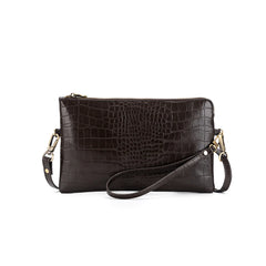 Black Caviar Liv Crossbody Clutch Coffee