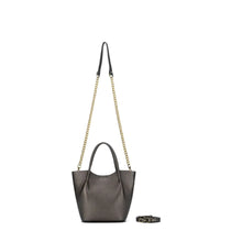 Load image into Gallery viewer, Black Caviar Lara Mini + Crossbody Bag Pewter