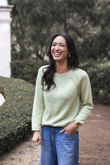 Humidity Lifestyle Haven Jumper - Lime Splice
