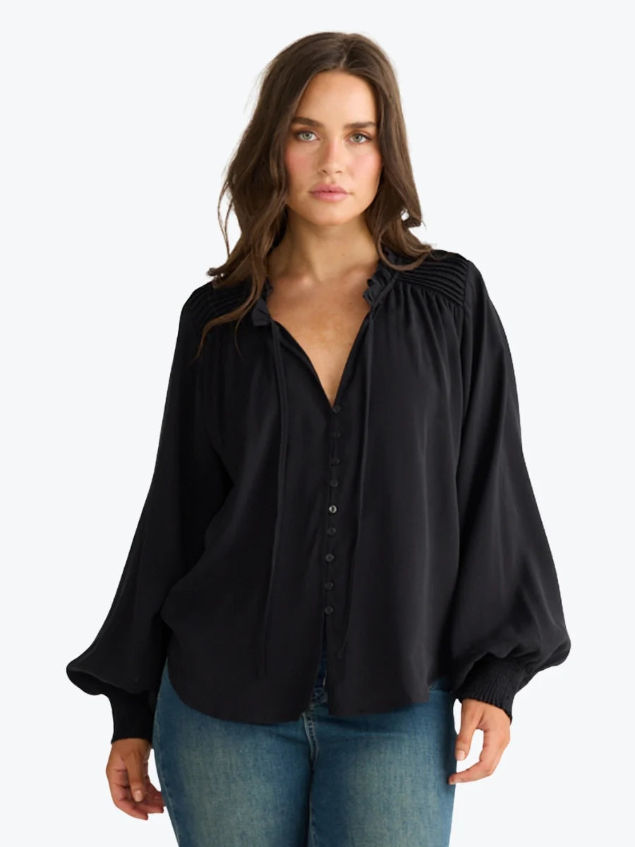 Talisman Twilla Top - Black