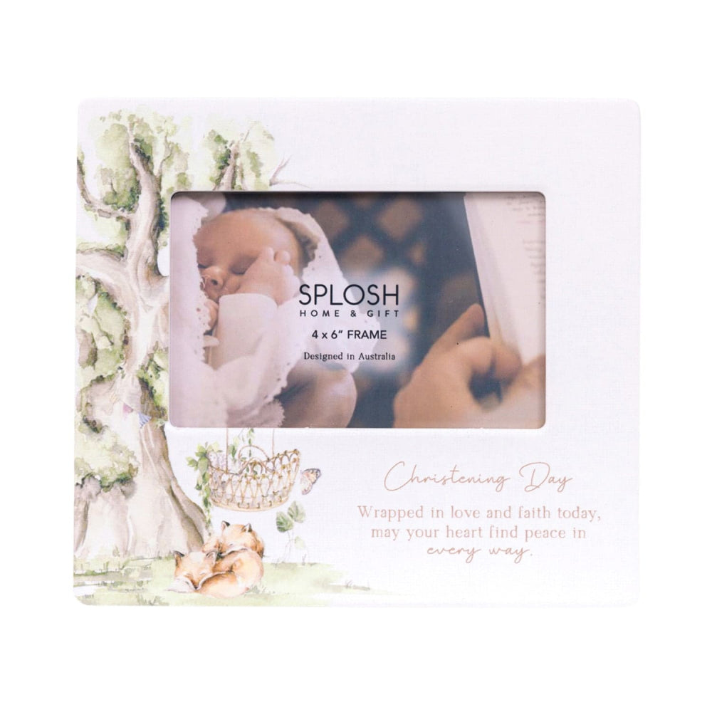 Tiny Wonders Gender-Neutral Ceramic Baby Photo Frame