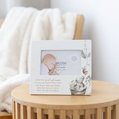 Tiny Wonders Ceramic Baby Photo Frame