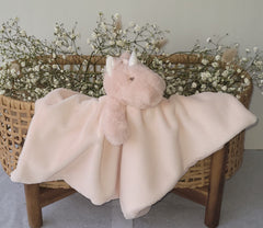 Petite Vous Matilda the Unicorn Luxe Baby Comfort Blanket