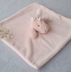 Petite Vous Matilda the Unicorn Luxe Baby Comfort Blanket